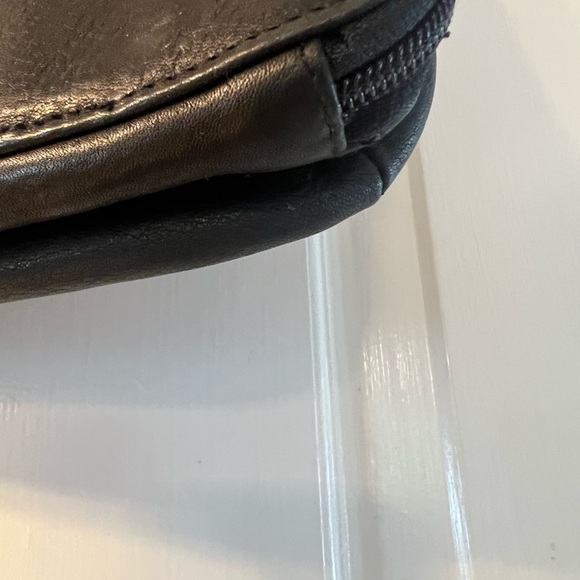 Tignanello black leather backpack, top handle csrry or shoulder also. main image 4